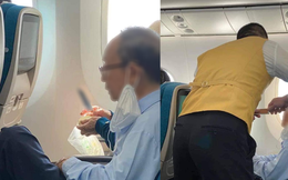 Phát hiện hành khách mang dao lên máy bay gọt hoa quả