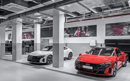 Bên trong showroom Audi lớn nhất Việt Nam: Vốn đầu tư hơn 140 tỷ đồng, rộng 9.000 m2, có cả khu sửa chữa dành riêng cho xe điện