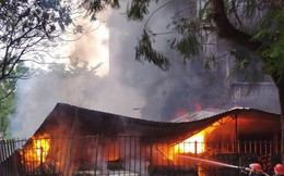 Hà Nội: Cháy lớn tại nhà liền kề Khu đô thị Pháp Vân