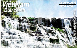 4 thác nước "đẹp như tranh vẽ" của Việt Nam xuất hiện trên tem bưu chính