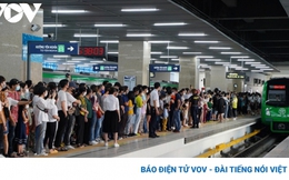 Tàu Cát Linh-Hà Đông vận chuyển hơn 5 triệu lượt hành khách