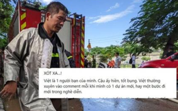Nghẹn lòng trước chia sẻ của diễn viên “Lửa ấm” về chiến sĩ cảnh sát hy sinh khi chữa cháy