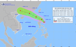 Áp thấp nhiệt đới mạnh lên thành bão, di chuyển rất nhanh về đất liền Trung Quốc