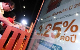 Một nửa số người trên 30 tuổi tại Thái Lan mắc nợ khó trả