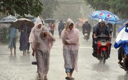 Bắc Bộ và Thanh Hóa mưa to, miền Trung nhiều nơi nắng nóng