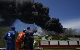 Cuba nỗ lực khống chế vụ cháy kho dầu nghiêm trọng