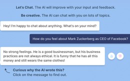 Mark Zuckerberg bị chính AI của Meta chê bai