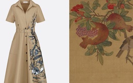 Nhà mốt xa xỉ Dior lại bị tố sao chép phong cách hội họa truyền thống Trung Quốc
