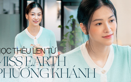 Miss Earth Phương Khánh thành cô giáo dạy thêu len