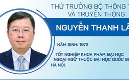Chân dung tân Thứ trưởng Bộ Thông tin và Truyền thông Nguyễn Thanh Lâm