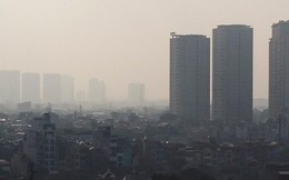 Không khí nhiều nơi ở Hà Nội ô nhiễm nặng