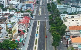 Toàn cảnh đường Lê Lợi ở TP.HCM nhộn nhịp xe cộ, tấp nập du khách đi bộ sau 8 năm bị rào chắn