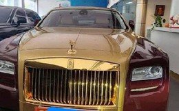Bắt đầu quy trình đấu giá xe Rolls- Royce dát vàng của ông Trịnh Văn Quyết