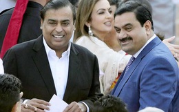 Gautam Adani và Mukesh Ambani chiếm 59% tổng tài sản của 10 người giàu nhất Ấn Độ