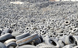 'Nghĩa địa lốp xe' lớn nhất thế giới được tái chế, biến thứ bỏ đi thành "vàng đen mới"