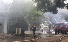 Cháy lớn tại quán Bi-a Club tại Bắc Ninh