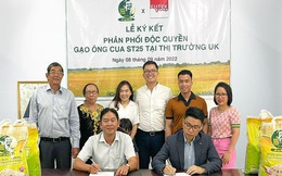 Sau Úc, gạo Ông Cua ST25 chính thức vào thị trường Anh