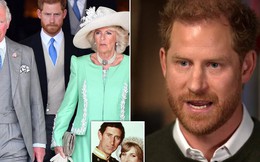 Hoàng tử Harry tố thẳng mặt mẹ kế Camilla là người thứ ba phá hoại hạnh phúc gia đình và “nhân vật phản diện nguy hiểm”