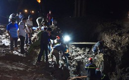 Sau 2 ngày vẫn chưa cứu được cháu bé lọt vào trụ bê-tông sâu 35 m ở Đồng Tháp