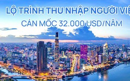 Lộ trình thu nhập người Việt cán mốc 32.000 USD/năm
