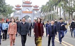 Quyền Chủ tịch nước: Xây dựng huyện Mê Linh sớm trở thành thành phố trực thuộc thủ đô