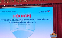 Lợi nhuận trước thuế của VietinBank năm 2022 đạt kế hoạch, tỷ lệ nợ xấu dưới 1,2%