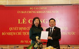 Bà Vũ Thị Chân Phương được bổ nhiệm làm Chủ tịch Ủy ban Chứng khoán Nhà nước