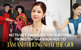 Nữ tiến sĩ Việt 3 năm liên tiếp xuất hiện trong top nhà khoa học có tầm ảnh hưởng nhất thế giới là ai?