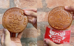 Bánh đồng xu phô mai in hình 500 đồng Việt Nam có vi phạm pháp luật?