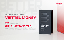 Dẫn đầu với hơn 30.000 lượt bình chọn từ người tiêu dùng, Viettel Money xuất sắc thắng giải tại Smart Choice Awards 2023