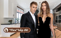 Bà xã Justin Bieber "flex" căn bếp trong siêu biệt thự 3000m2: Xài toàn đồ sang xịn, máy pha cà phê hơn 120 triệu đồng