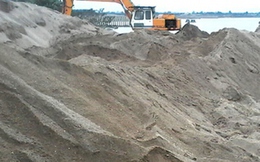 Hà Nội đấu giá 3 mỏ cát, thu gần 1.700 tỷ đồng