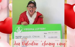 Quà độc ngày Valentine: Người đàn ông tặng vợ tấm vé số trúng giải 10 triệu USD, nửa kia nhận quà mà “choáng váng”