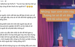 Diễn giả đi trễ 1 tiếng, có phát ngôn gây tranh cãi về ngoại hình và quan điểm "học đại học làm gì rồi cũng đi làm thuê"