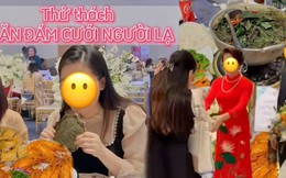 Cư dân mạng phẫn nộ vì cô gái Việt thực hiện thử thách lẻn vào đám cưới người lạ để ăn ké