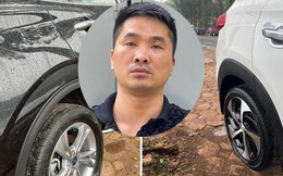 Bắt đối tượng chọc thủng hàng loạt lốp ô tô ở Khu đô thị Linh Đàm