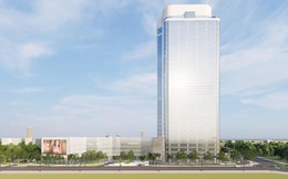 DN Việt cung cấp toàn bộ 28.000m2 nhôm kính thi công bề mặt  cho dự án được ví như Landmark Phnom Penh của Campuchia