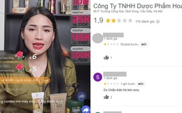 Dược phẩm Hoa Linh "lao đao" vì chiến thần Hà Linh: Hứng chịu 1 sao, tràn ngập lời khó nghe