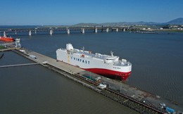 Lô hàng xuất khẩu thứ 2 của VinFast cập cảng Mỹ, chuẩn bị đi tiếp sang Canada