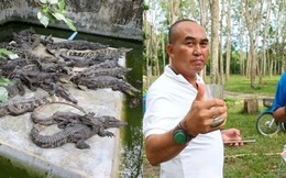 Doanh nhân Thái Lan gây tranh cãi vì uống tiết cá sấu để khỏe hơn mỗi ngày