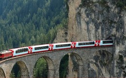 Tận mắt chiêm ngưỡng 3 tuyến đường sắt đẹp nhất ở Thuỵ Sĩ