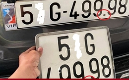 Vì sao biển số xe 5 số lại có dấu chấm ngăn cách ở giữa?