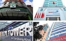 Sắp tăng vốn 'khủng' cho 4 ngân hàng lớn nhất Việt Nam