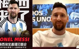 Messi sắp live stream bán hàng tại Trung Quốc