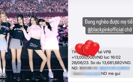 Người mẹ 8x chuyển thẳng 13 triệu để con được xem BLACKPINK tại Hà Nội và lời dặn dò đằng sau