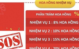 Làm nhiệm vụ online nhận “hoa hồng”, người phụ nữ bị lừa 450 triệu đồng