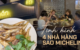 Tình hình đặt chỗ tại 4 nhà hàng nhận sao Michelin