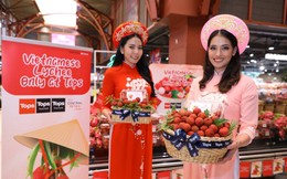 Vải thiều Bắc Giang lên kệ siêu thị Thái Lan, giá hơn 170.000 đồng/kg
