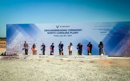 VinFast đã khởi công giai đoạn 1 nhà máy sản xuất xe điện 2 tỷ USD tại Hoa Kỳ