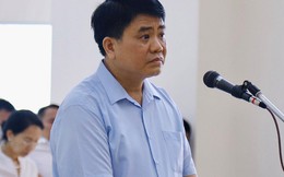 Cựu chủ tịch Hà Nội Nguyễn Đức Chung hầu toà trong vụ án nâng khống giá cây xanh